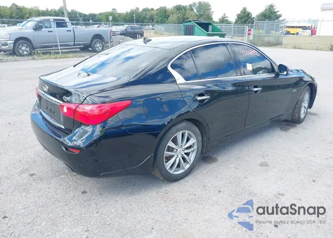 2016 Infiniti Q50 3.0T Premium from USA, damaged, VIN JN1EV7ARXGM341697